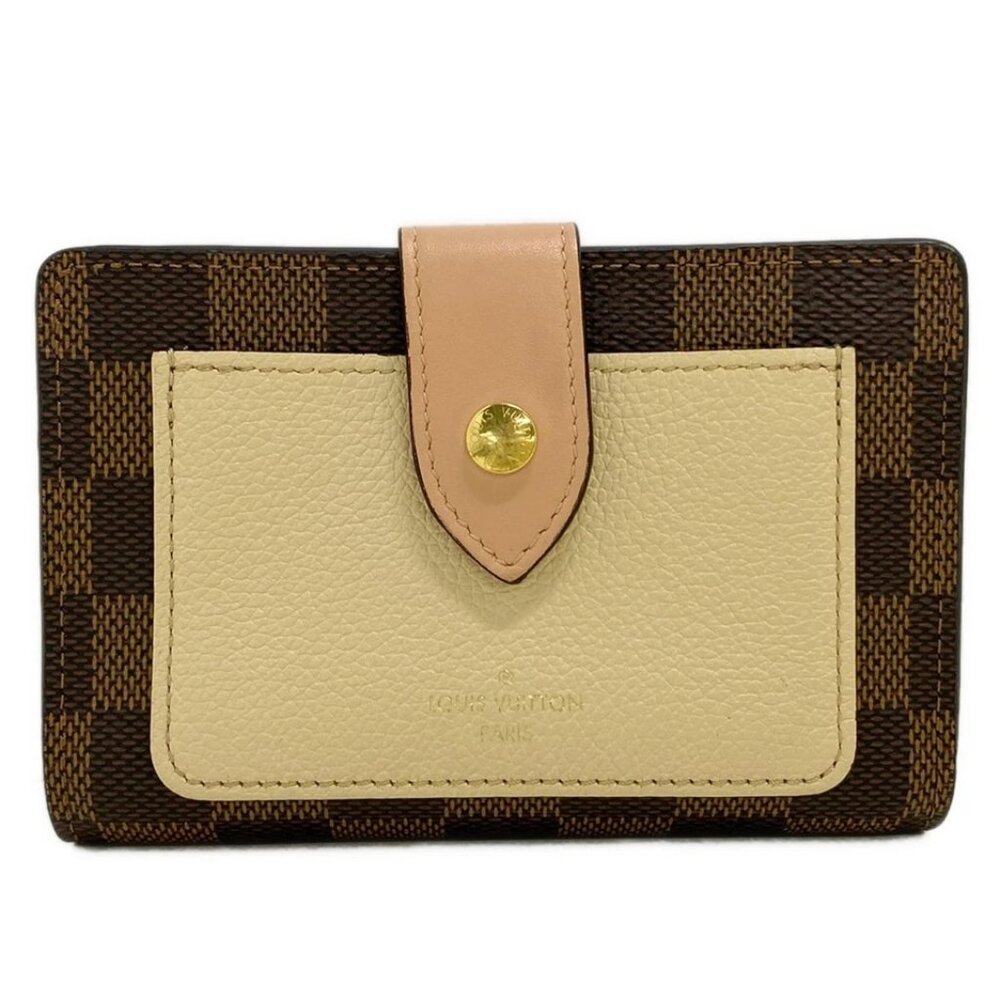 LOUIS VUITTON Portefeuille Juliet Creme Damier - RFID : confirmed 580-030625 - Picture 1 of 10